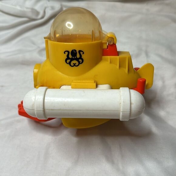 Vintage 1979 Fisher Price Aero-Marine Search Team Adventure People Submarine 323 - Picture 3 of 8